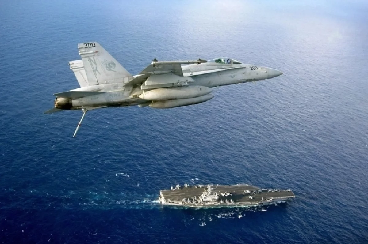 Read more about the article Sohu: США не нашли ни один из рухнувших в море истребителей Super Hornet